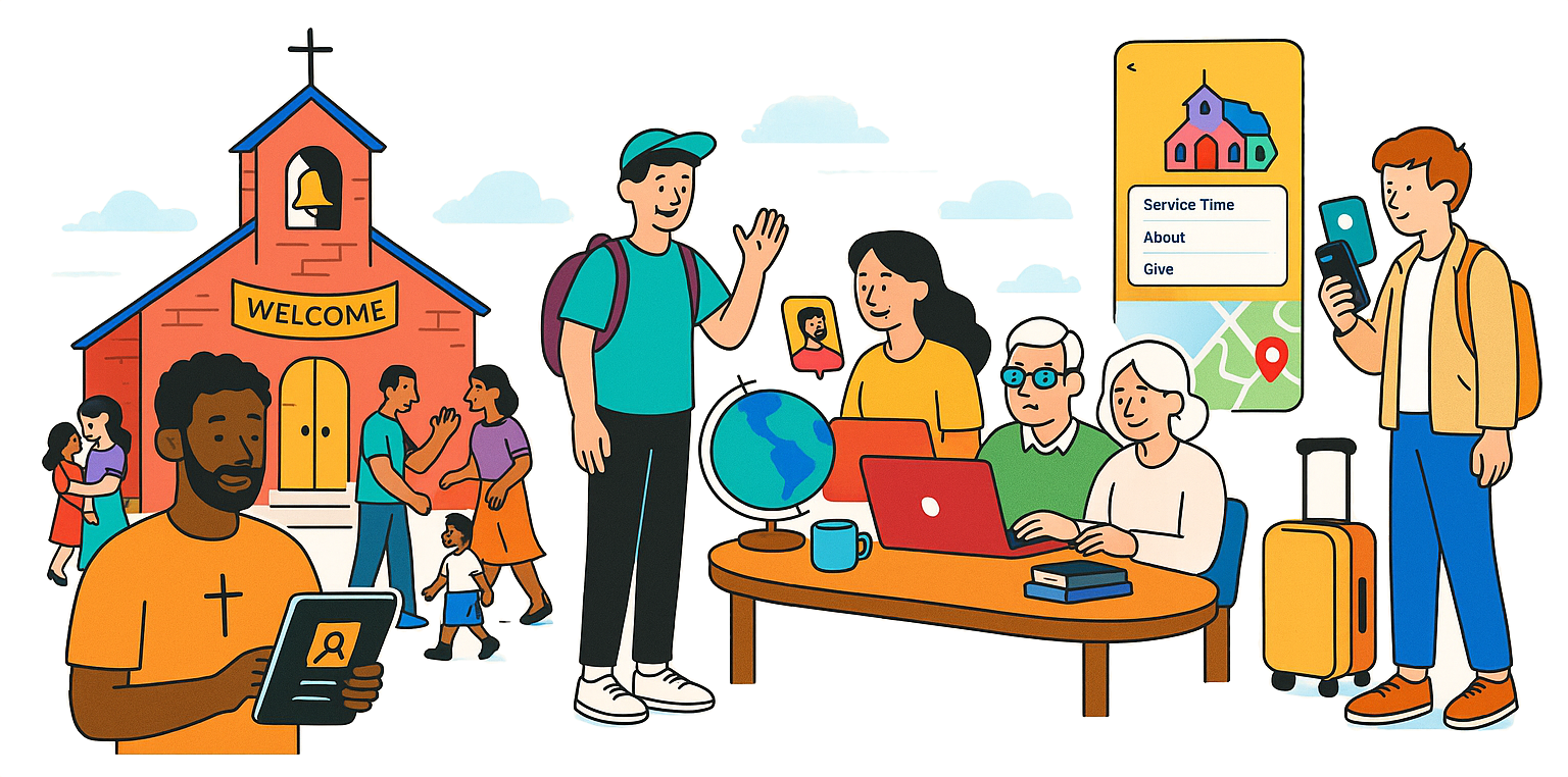 Churchfolio is for churches, ministries, students, missionaries, youth
groups, and anyone doing Kingdom work.